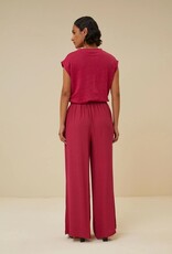 By Bar thelma linen top cerise By Bar 24111003