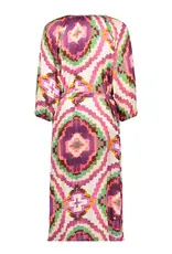 Geisha 47202-20 Dress fuchsia/soft green Geisha