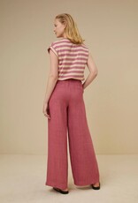 By Bar thelma big v stripe top raspberry By Bar 24111022