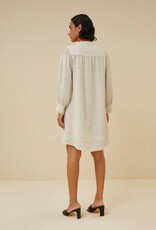 By Bar resa linen dress chalk By Bar 24117011