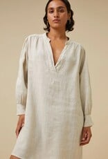 By Bar resa linen dress chalk By Bar 24117011