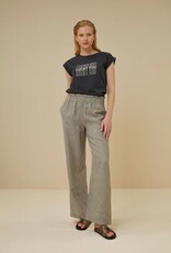 By Bar robyn linen stripe pant jet black By Bar 24118005