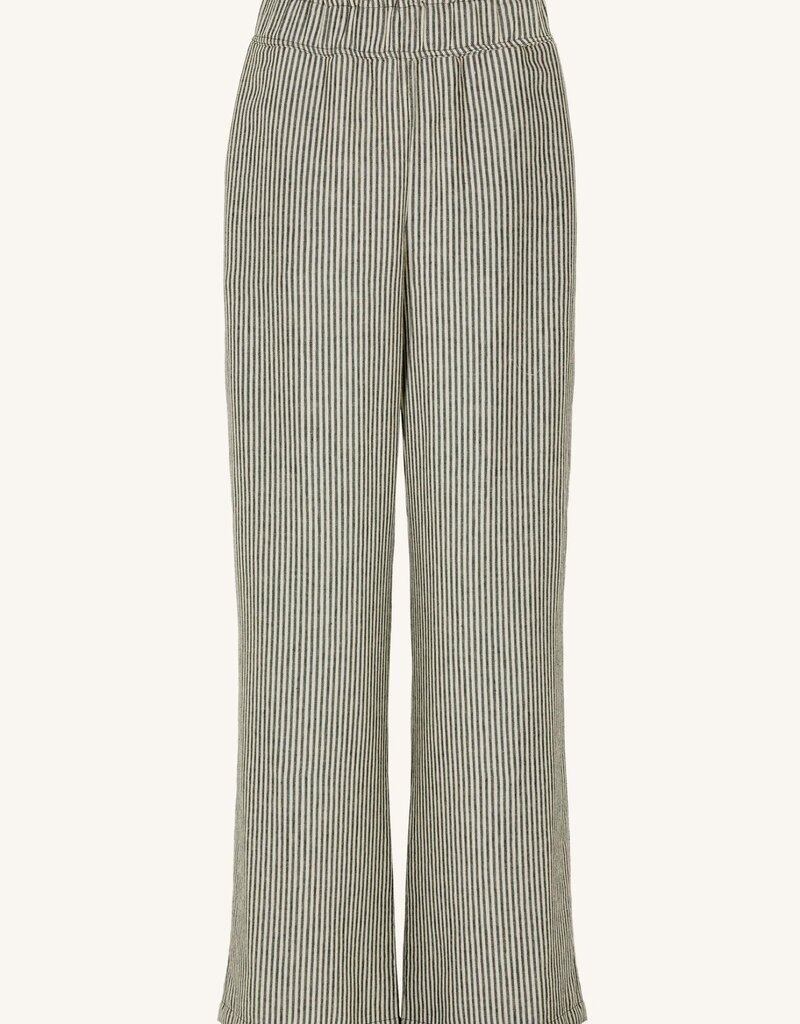 By Bar robyn linen stripe pant jet black By Bar 24118005