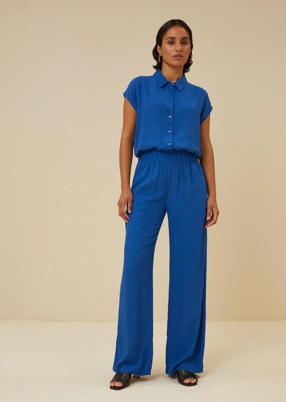 By Bar robyn viscose pant kingsblue By Bar 24118023