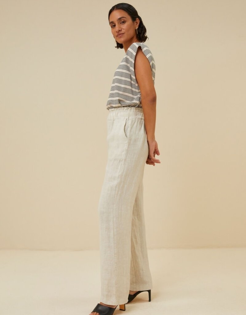 By Bar robyn linen pant chalk By Bar 24118036