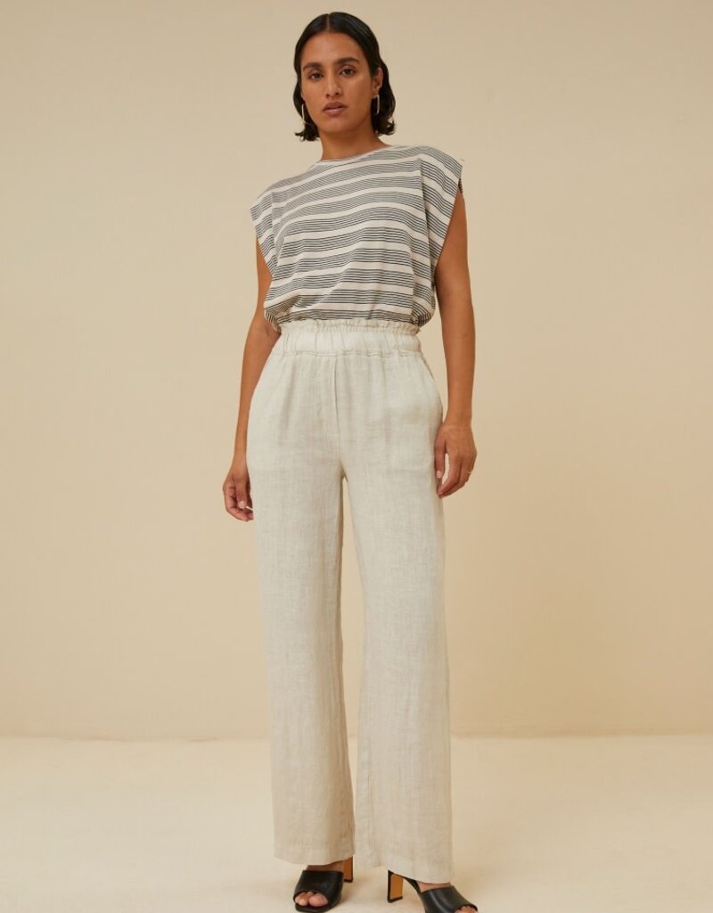 By Bar robyn linen pant chalk By Bar 24118036