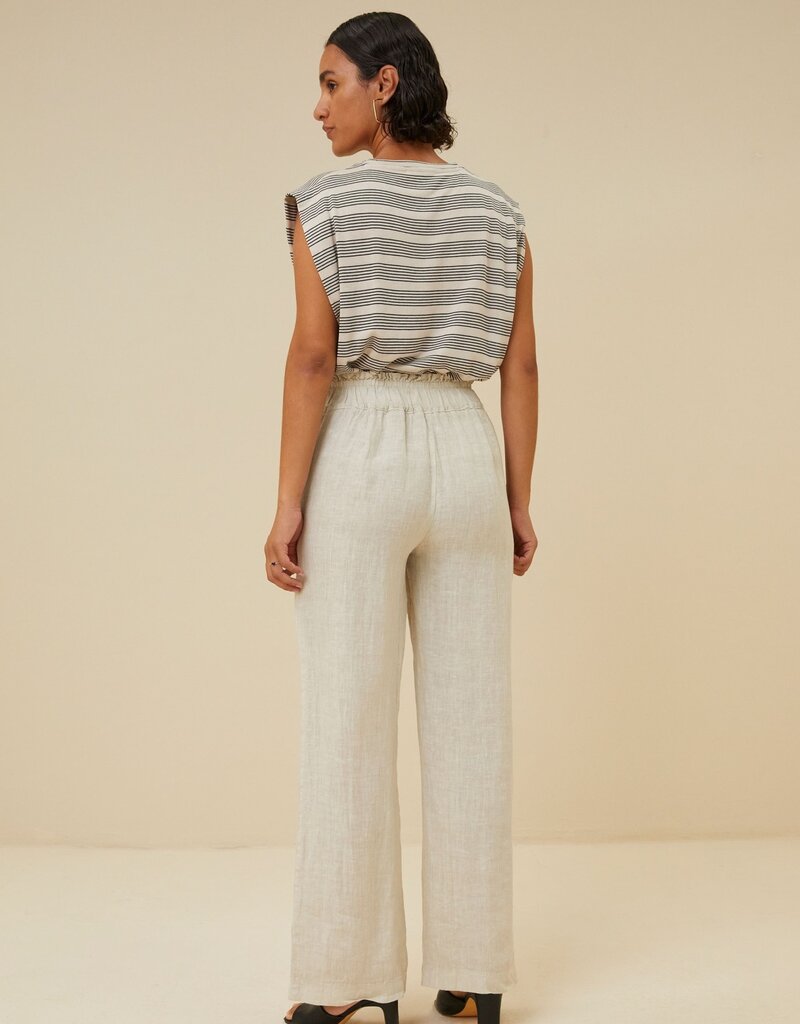 By Bar robyn linen pant chalk By Bar 24118036