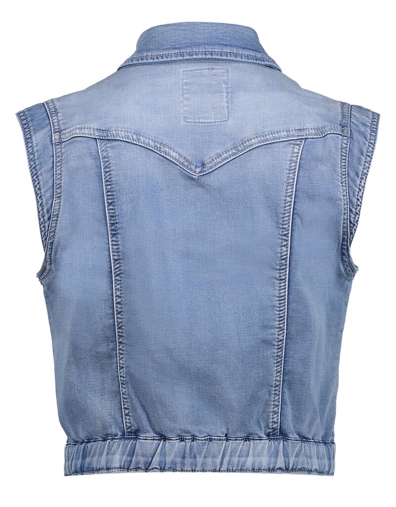 Geisha 45006-10 Jeans vest jog mid blue denim Geisha