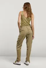 Summum Woman 4s2567-11806 Cargo pants breezy tencel  Green Lentil Summum