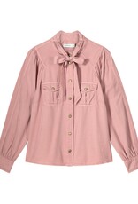 Summum Woman 2s3045-11806 Bow blouse breezy tencel  Pink Summum