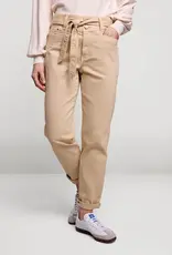 Summum Woman 4s2496-11909 Tapered pants peachy stretch twill mix  Latte Summum