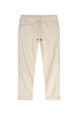 Summum Woman 4s2488-11905 Jogger fit pants lyocell stretch tricot  Ivory Summum
