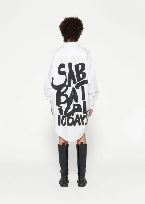 10Days 20-411-4201 oversized shirt sabatical white 10Days