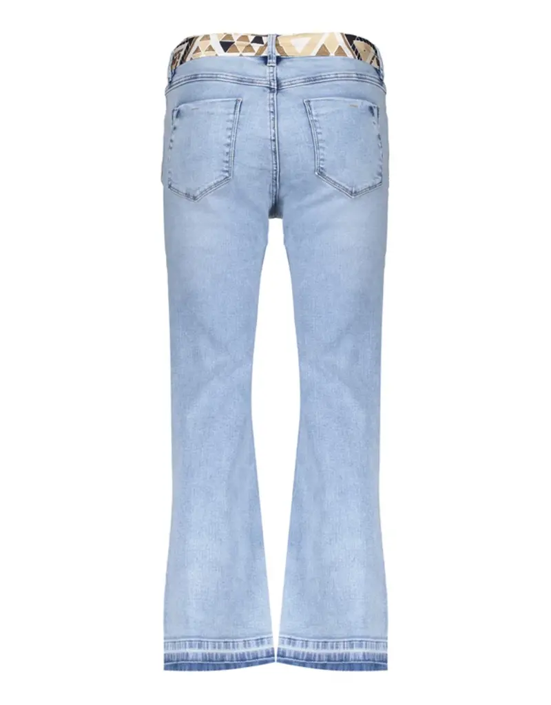 Geisha 41059-10 Jeans 7/8 flair  denim Geisha