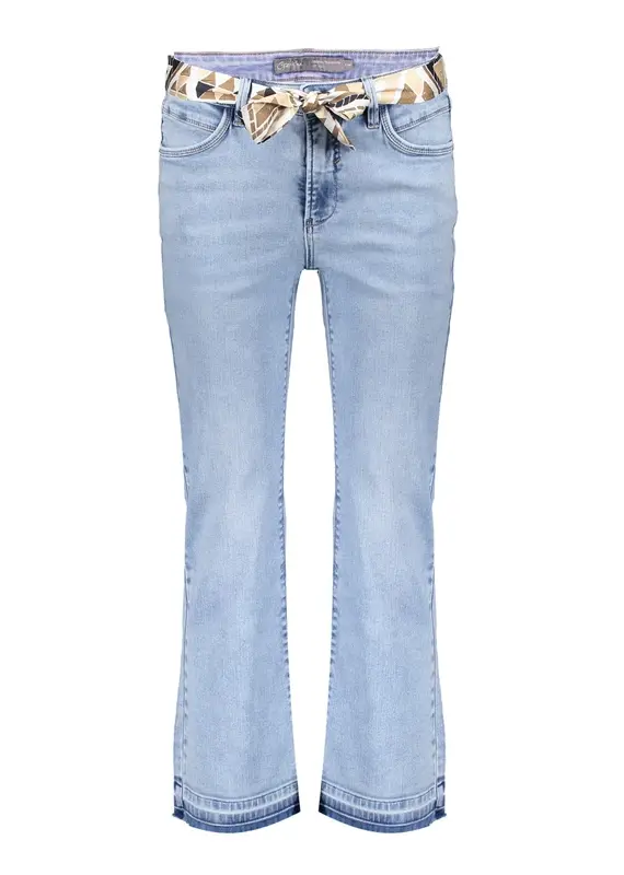 Geisha 41059-10 Jeans 7/8 flair denim Geisha