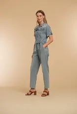 Geisha 41002-10 Jumpsuit denim stonebleach denim Geisha