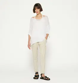 10Days 20-609-4202 sheer sweater knit white 10Days