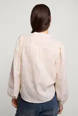 Summum Woman 2s3079-12016 Blouse Small Flower 3D Ivory Summum Woman