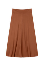 Summum Woman 6s1285-30618 Jersey skirt Washed Modal Single Jersey  Cacao Summum