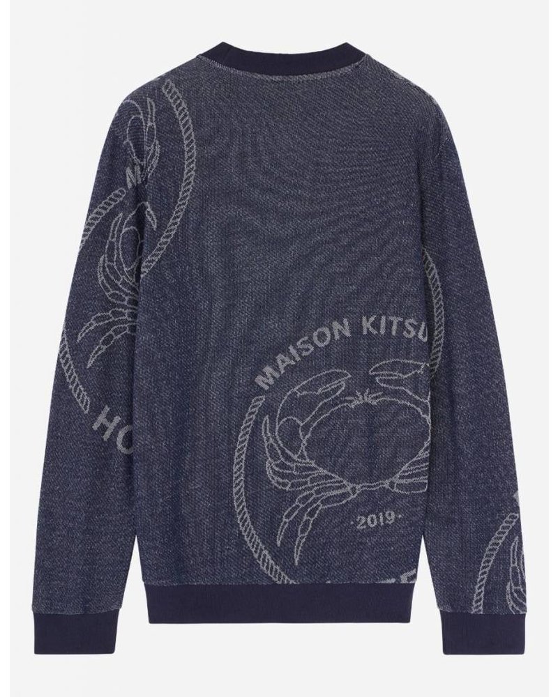 Jacquard Hotel Maison Navy Just Julia