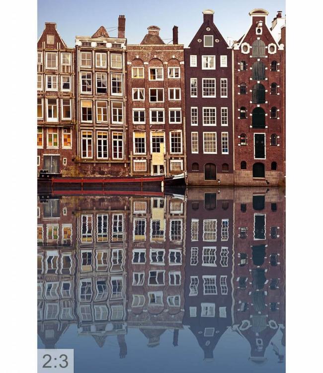 Akustikbild  “Niederlande“ – in einem eleganten Aluminiumrahmen