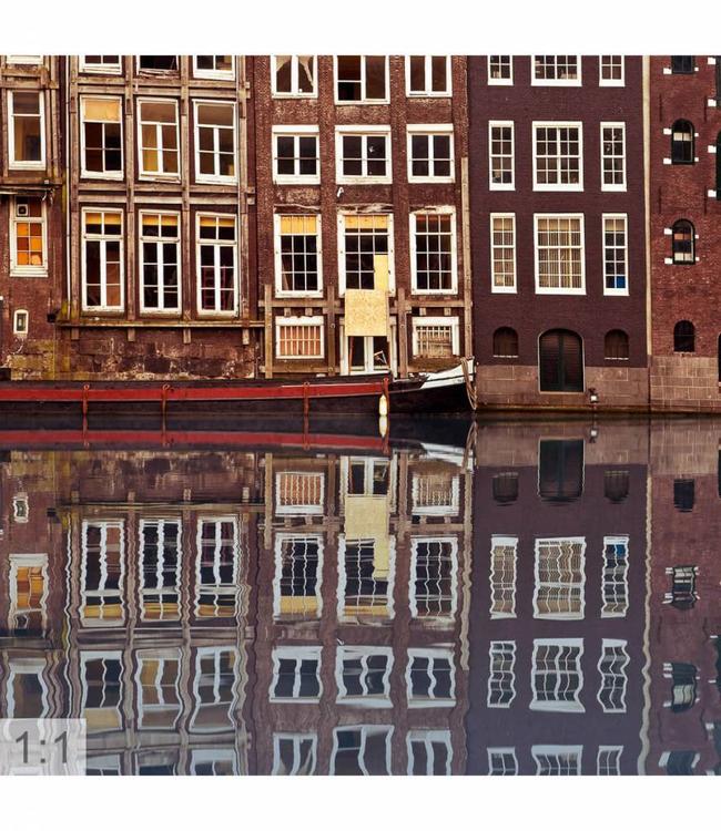 Acoustic picture "Netherlands" - in an elegant aluminum frame