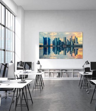 Akustisk bilde "Skyline Sunset"