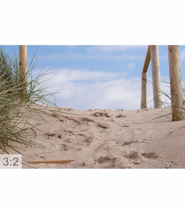 Akustisk bilde  "Til stranden" - i en elegant aluminiumsramme