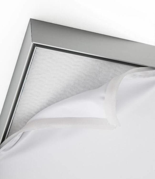 Akustisk bilde "ballongflukt" - i en elegant aluminiumsramme