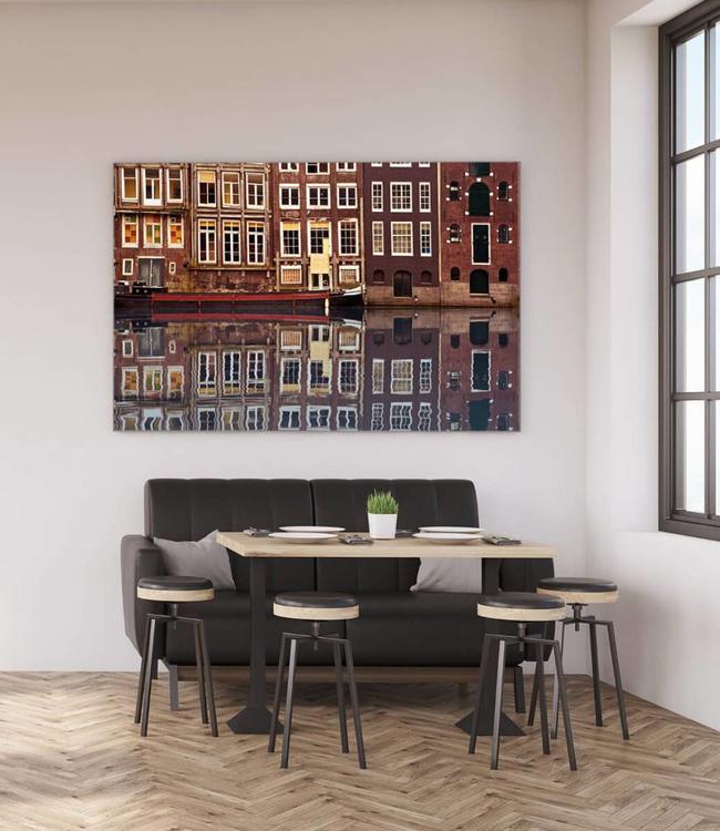 Acoustic picture "Netherlands" - in an elegant aluminum frame