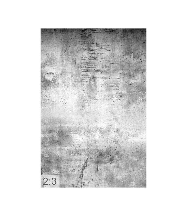 Akustikbild “Beton“ -in einem eleganten Aluminiumrahmen