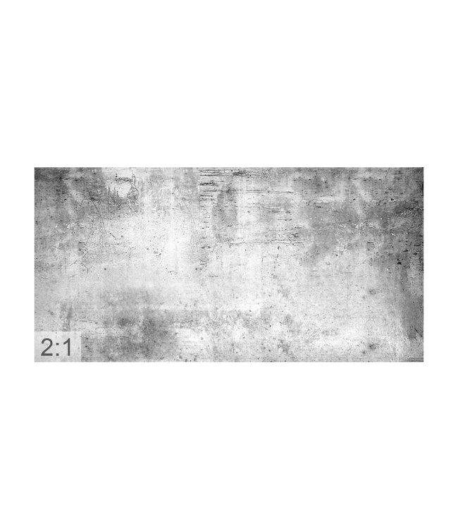 Akustikbild “Beton“ -in einem eleganten Aluminiumrahmen