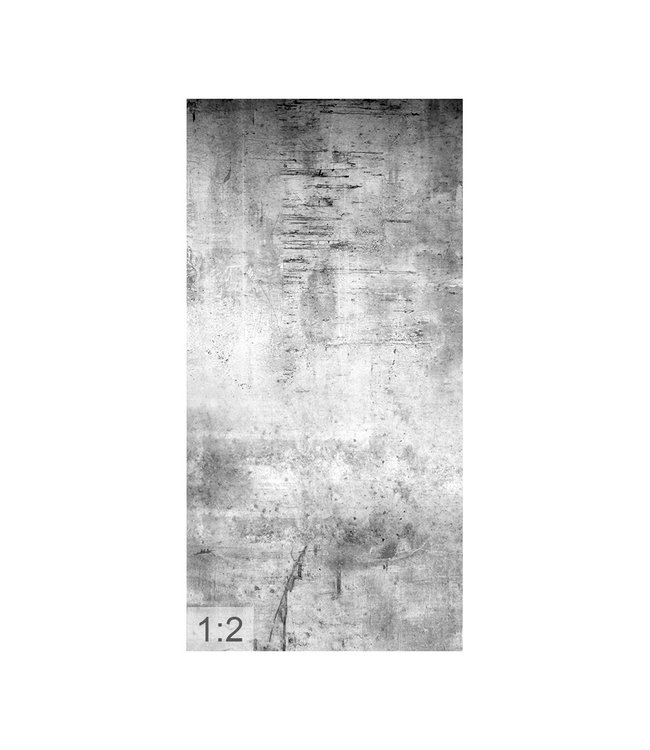 Akustikbild “Beton“ -in einem eleganten Aluminiumrahmen