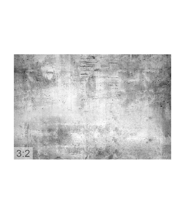 Akustikbild “Beton“ -in einem eleganten Aluminiumrahmen