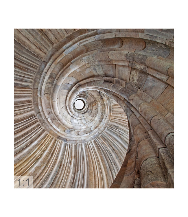 Akustikbild  “Architektur " – in einem eleganten Aluminiumrahmen