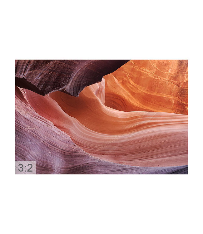 Akustiske bilde "Canoyn" - i en elegant aluminiumsramme