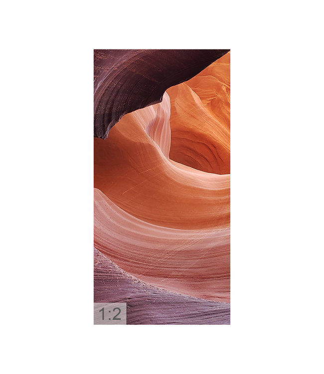 Acoustic picture " Canoyn" - in an elegant aluminum frame