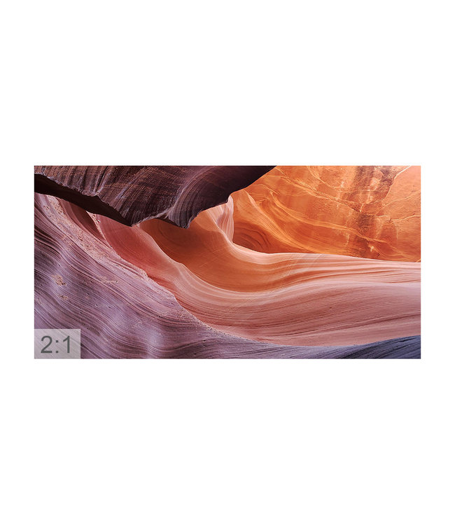 Acoustic picture " Canoyn" - in an elegant aluminum frame