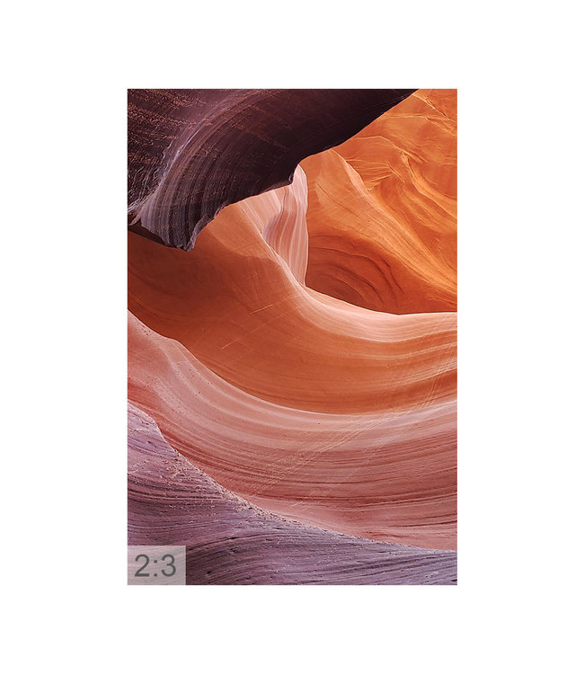 Akustikbild “Canoyn" – in einem eleganten Aluminiumrahmen