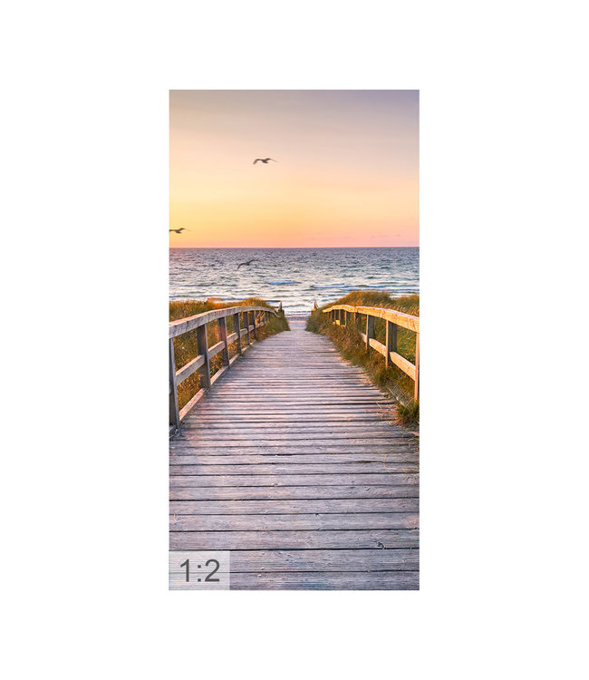 Akustiske bilde - lydabsorberende bilder "Path to Happiness"- Attraktiv løsning for støyreduksjon!