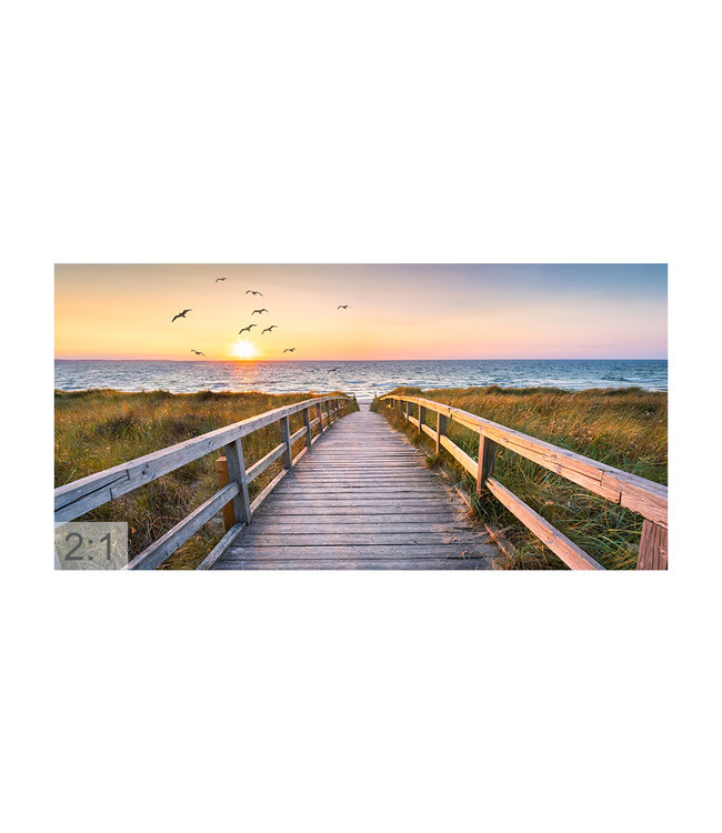 Akustiske bilde - lydabsorberende bilder "Path to Happiness"- Attraktiv løsning for støyreduksjon!