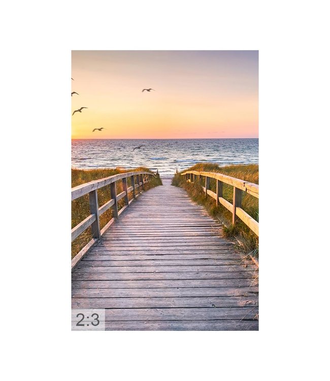 Akustiske bilde - lydabsorberende bilder "Path to Happiness"- Attraktiv løsning for støyreduksjon!