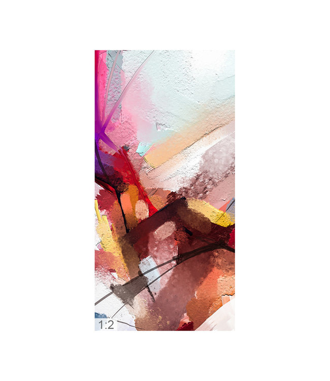 Akustiske bilde  "Abstract Art 4" - i en elegant aluminiumsramme