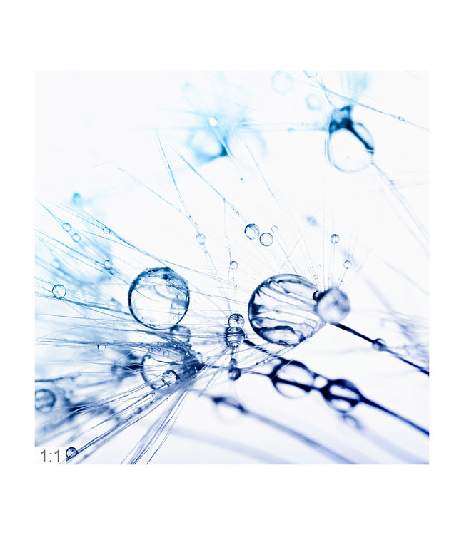 Acoustic picture "macro drips" - An elegant solution for noise reduction!