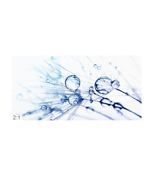 Acoustic picture "macro drips" - An elegant solution for noise reduction!