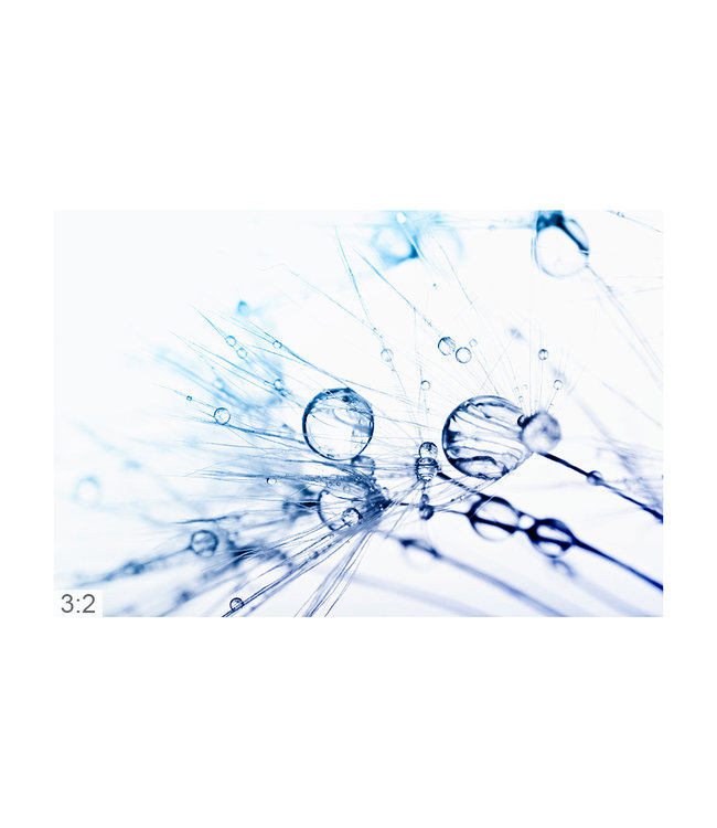 Acoustic picture "macro drips" - An elegant solution for noise reduction!