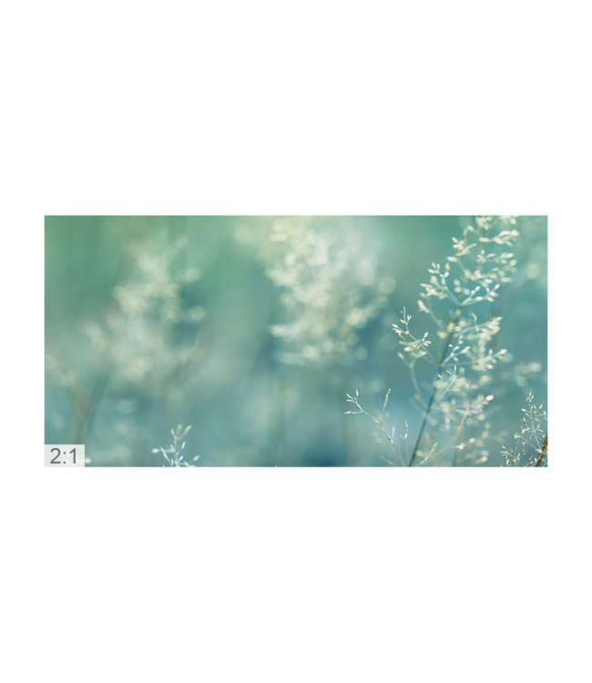 Acoustic picture "Macro grasses" - A beautiful form of perfect noise reduction!