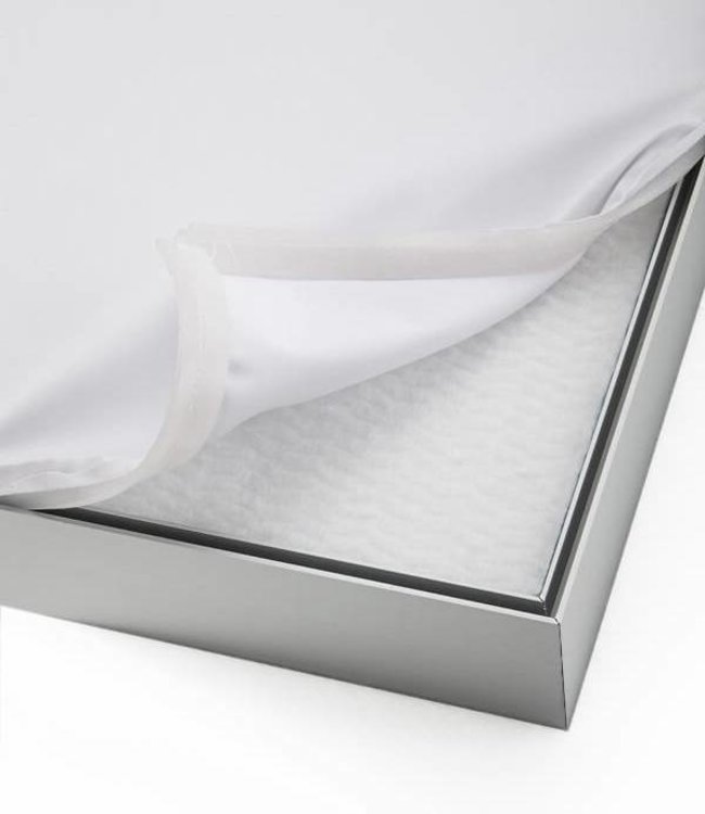 Table partition with own motive  - for your home-office