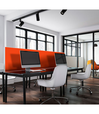 Acoustic desk divider " orange"