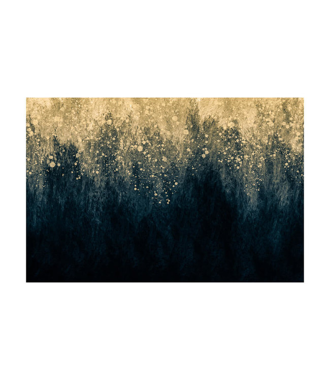 Akustisk bilde  "Golden Splash"- i en elegant aluminiumsramme